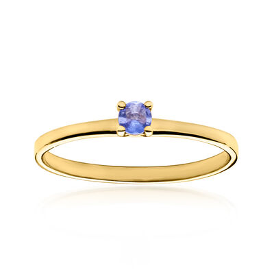 .10 Carat Tanzanite Ring in 10kt Yellow Gold