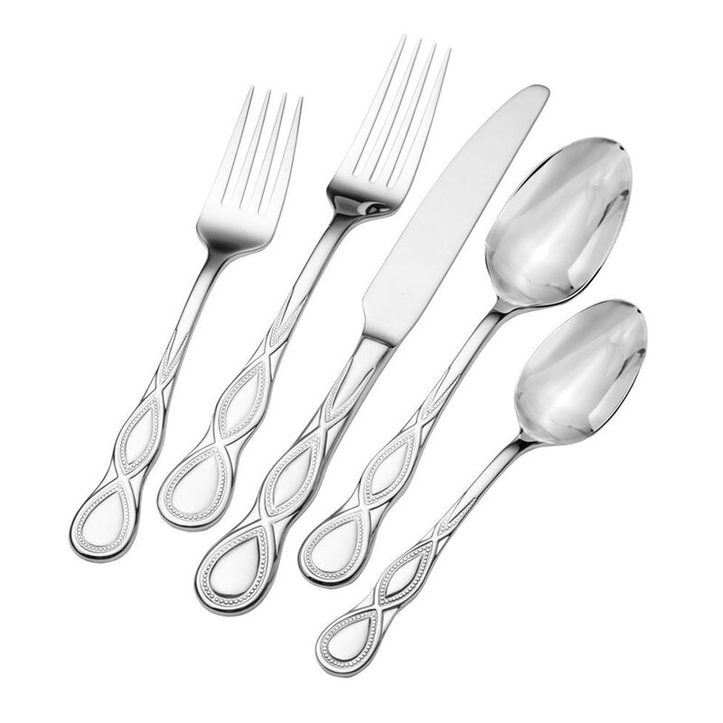 Mikasa &quot;Wellington&quot; 20-pc. Service for 4 18/10 Stainless Steel Flatware Set image number 0