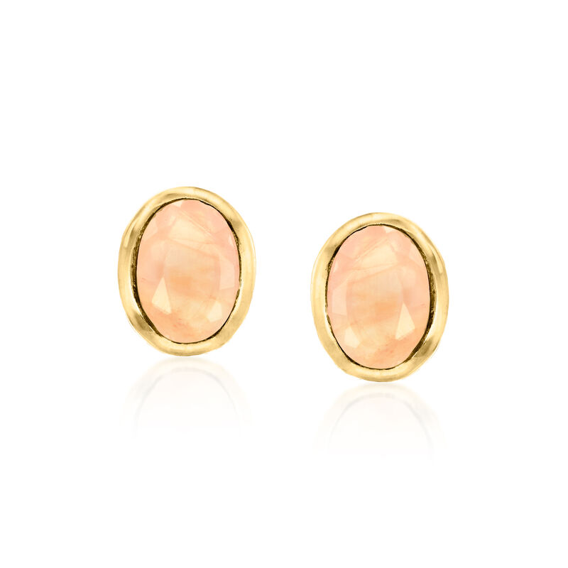 4.20 ct. t.w. Multi-Gemstone Jewelry Set: Three Pairs of Stud Earrings in 18kt Gold Over Sterling  image number 4