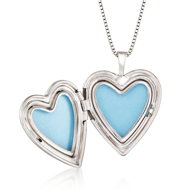 Sterling Silver Mother/Daughter Jewelry Set: Two "Forever in My Heart" Necklaces image number 4
