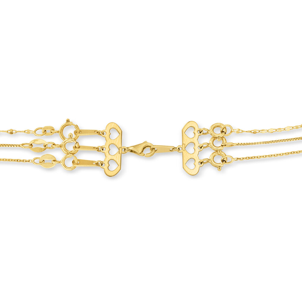 Italian 14kt Yellow Gold Layering Clasp