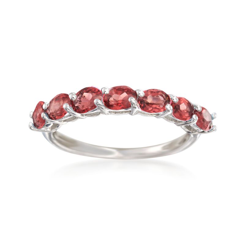 1.40 ct. t.w. Garnet Ring in Sterling Silver image number 0