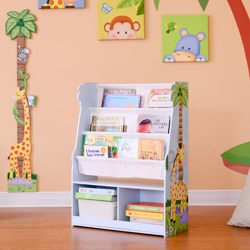 Fantasy Fields "Sunny Safari" Child's Wooden Book Rack image number 2