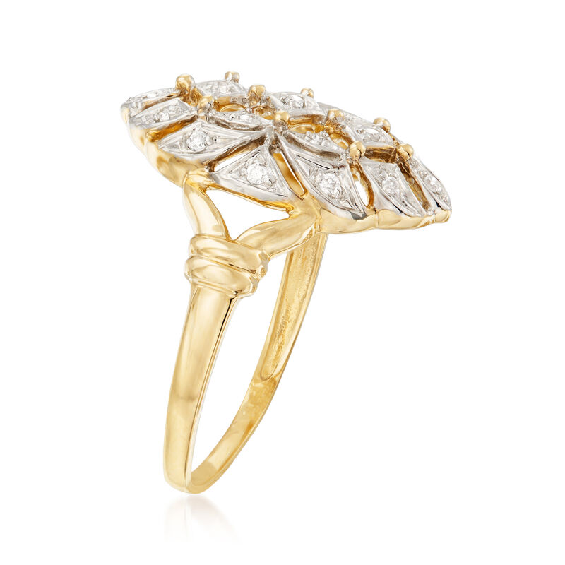 .10 ct. t.w. Diamond Ring in 14kt Yellow Gold image number 2