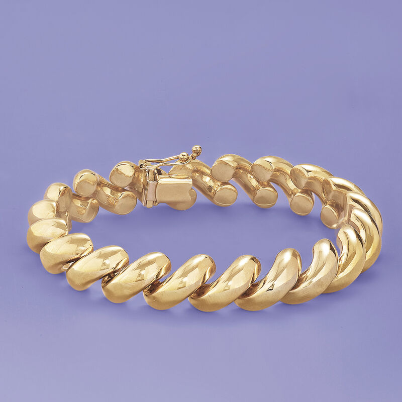 14kt Yellow Gold San Marco Bracelet image number 3