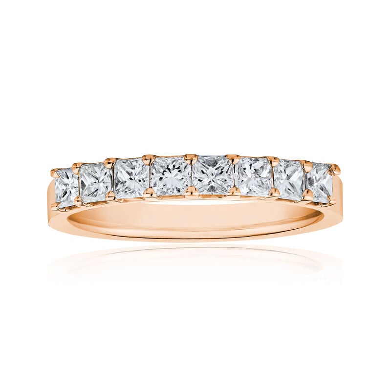 1.60 ct. t.w. Princess-Cut Diamond Ring in 14kt Rose Gold image number 0