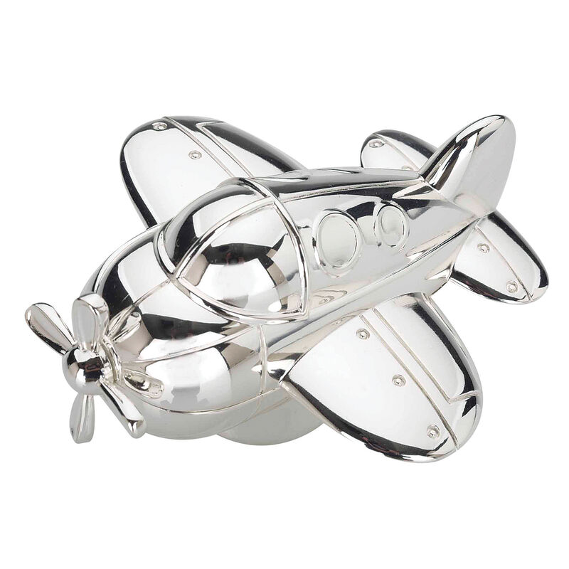 Reed & Barton &quot;Zoom Zoom&quot; Airplane Music Box image number 0