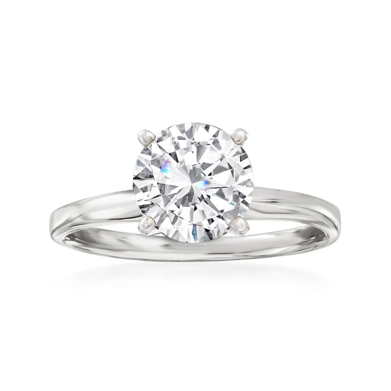 2.00 Carat Diamond Solitaire Ring in 14kt White Gold image number 0