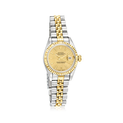 Pre-Owned Rolex Datejust Women's 26mm Automatic Stainless Steel and 18kt Yellow Gold Watch