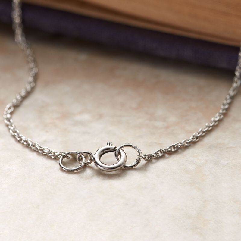Sterling Silver and 14kt Yellow Gold Bead Necklace with .35 ct. t.w. Diamonds image number 4