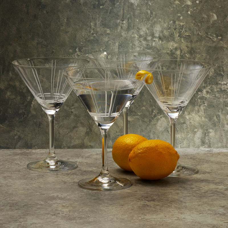Mikasa &quot;Berlin&quot; Set of 4 Martini Glasses image number 5