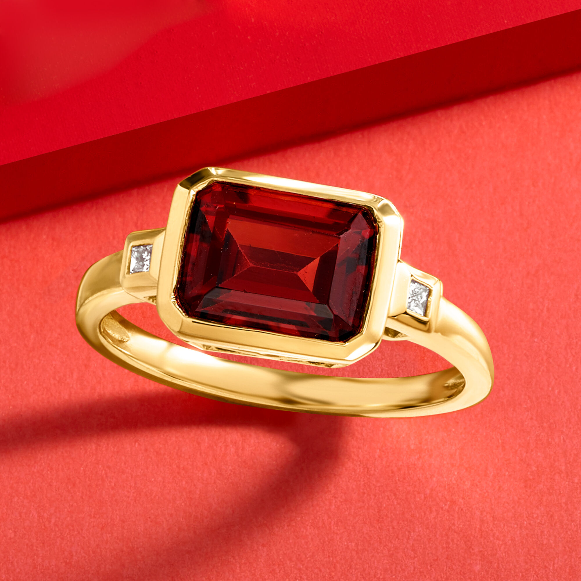 Ross simons garnet ring hotsell