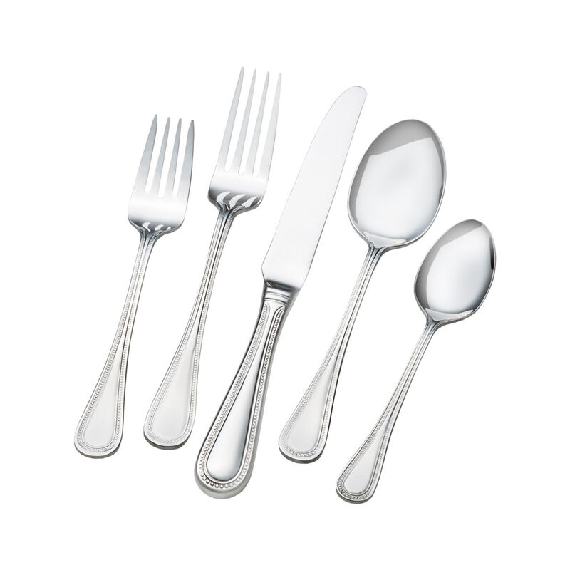 Wallace "Bead" 65-pc. Service for 12 18/0 Stainless Steel Flatware Set image number 1