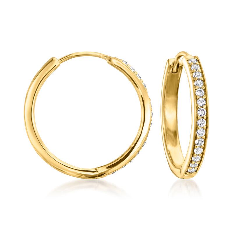 3.80 ct. t.w. Multi-Gemstone Jewelry Set: Hoop Earrings and Three Pairs of Interchangeable Drops in 18kt Gold Over Sterling  image number 6