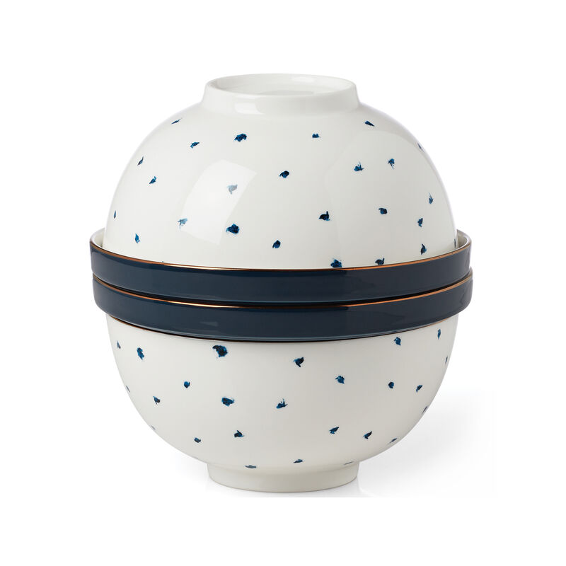 Lenox "Luna - Blue Bay" 8-pc. Nesting Dinnerware Set image number 0