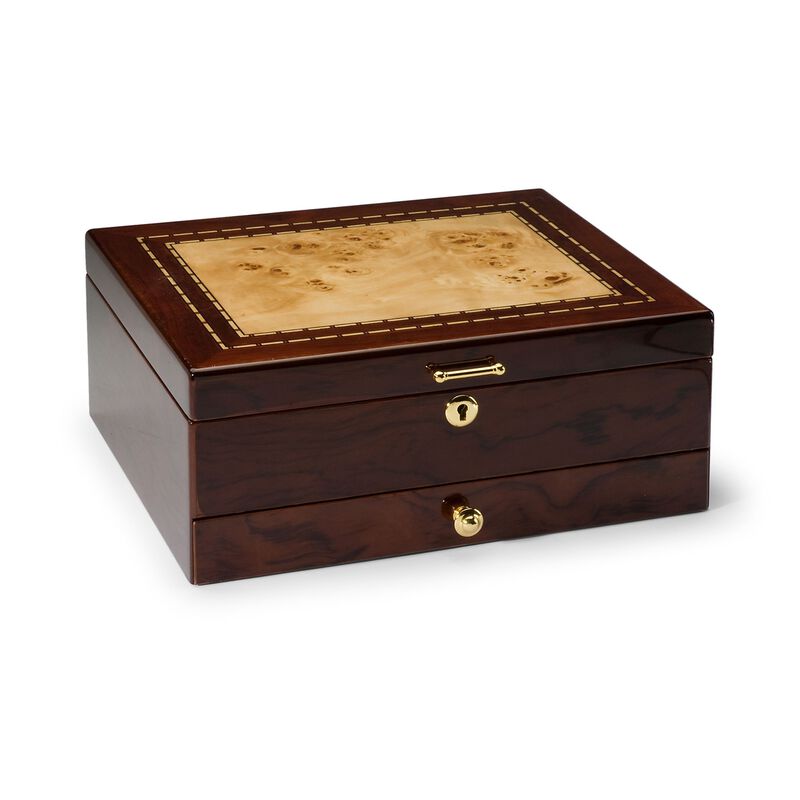 Handcrafted Wooden Jewelry Box image number 1