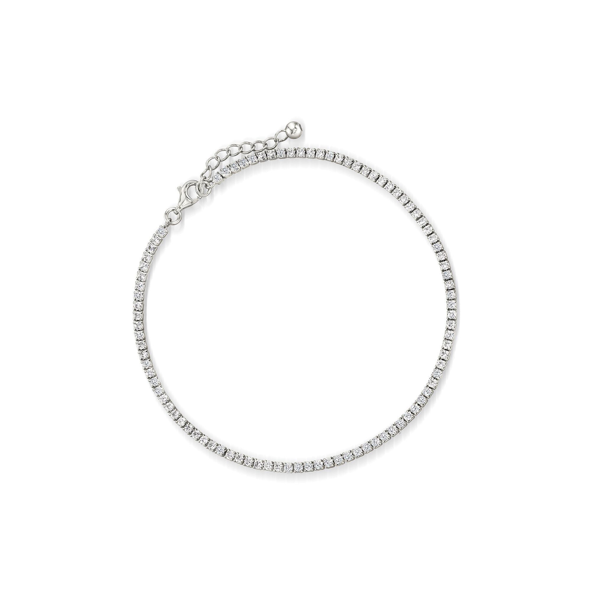 Cz tennis anklet discount