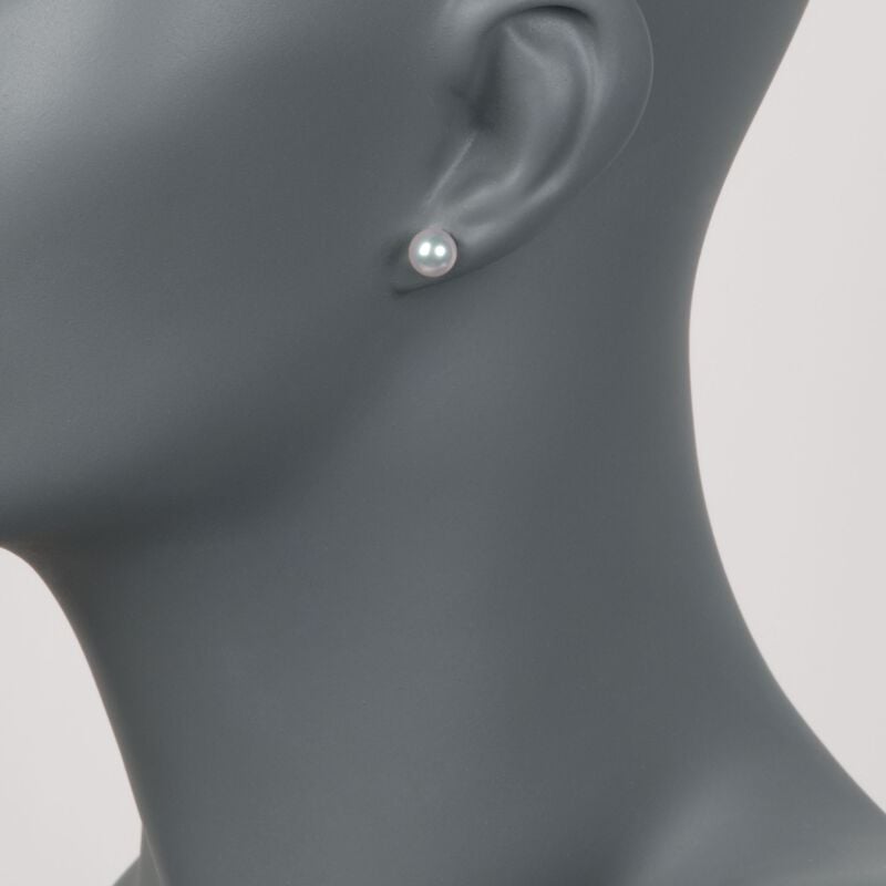 Mikimoto 4-7mm A1 Akoya Pearl Jewelry Set: Earrings, Bracelet, and Necklace with 18kt White Gold image number 7