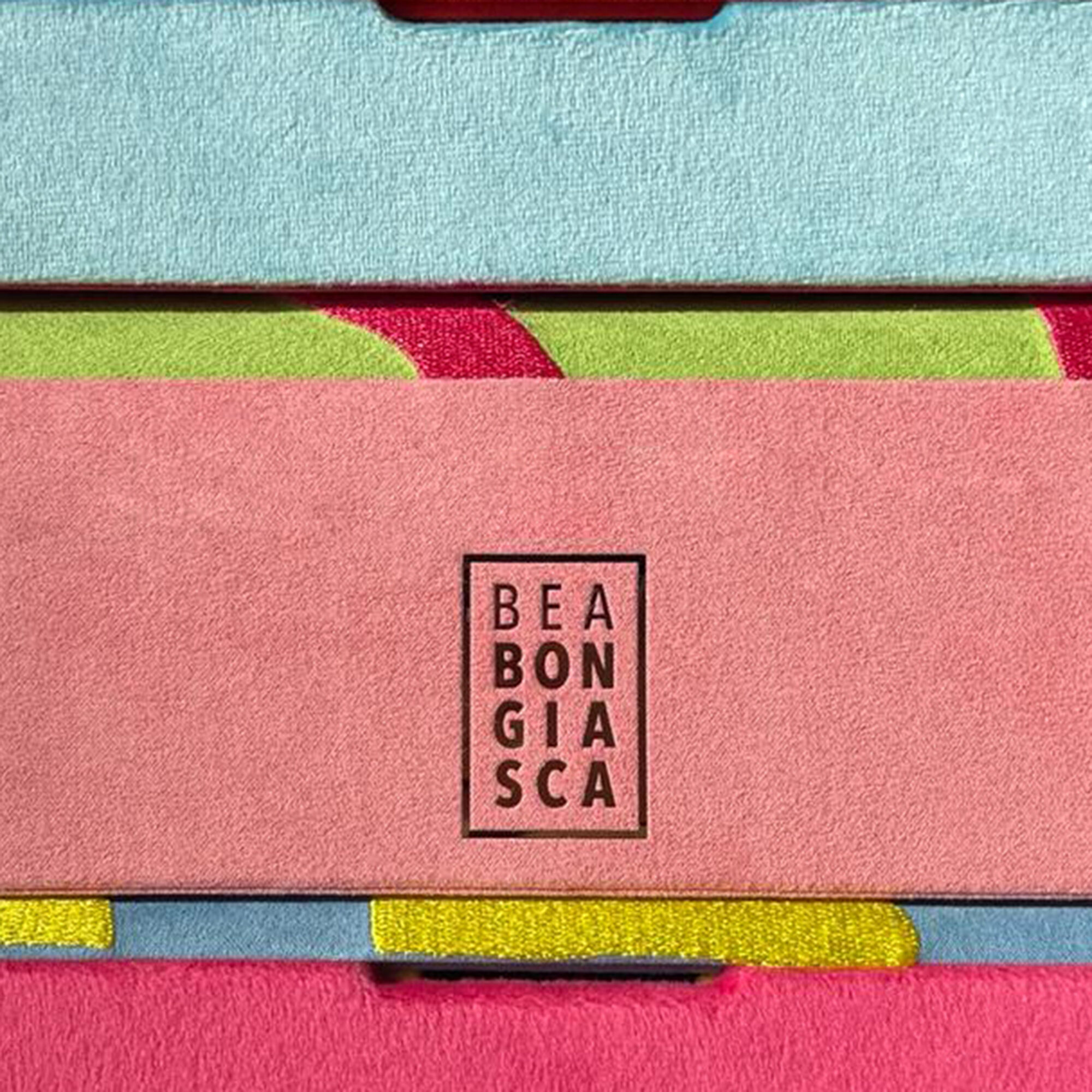 Bea Bongiasca for WOLF Pink, Red and Blue Velour Medium Bea Bongiasca for WOLF Pink, Red and Blue Velour Medium