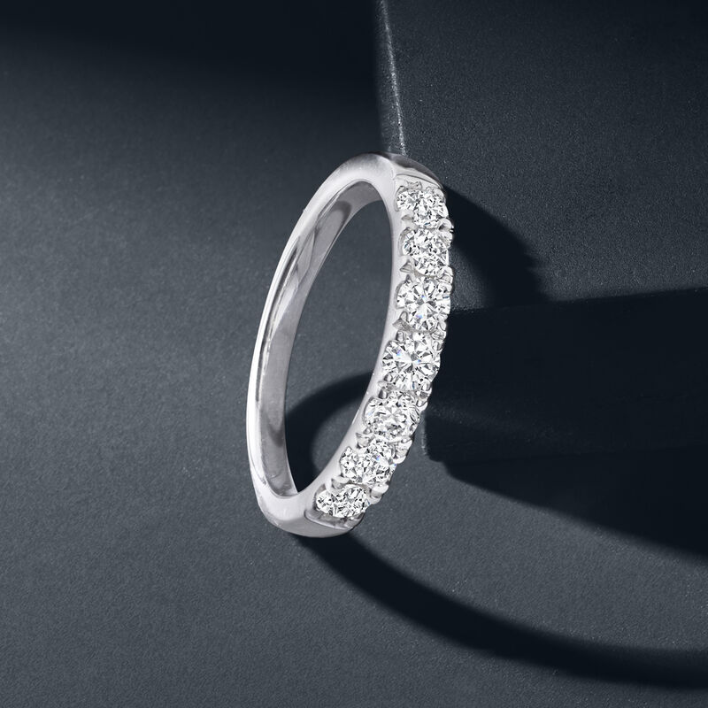 .70 ct. t.w. Diamond Seven-Stone Ring in Platinum image number 3