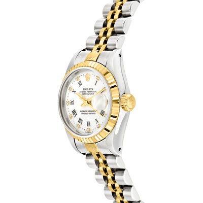 Pre-Owned Rolex Datejust Women's 26mm Automatic Stainless Steel and 18kt Yellow Gold Watch