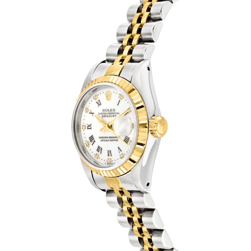 Pre-Owned Rolex Datejust Women's 26mm Automatic Stainless Steel and 18kt Yellow Gold Watch  image number 1