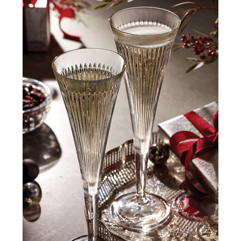 Reed & Barton &quot;New Vintage&quot; Set of 2 Hanson Champagne Flutes image number 1