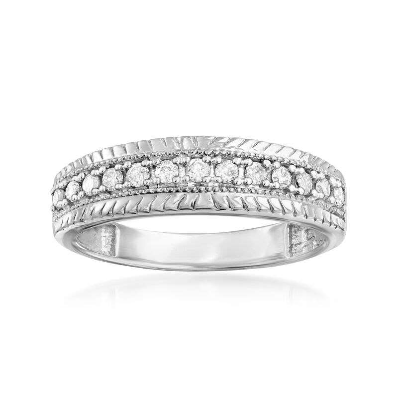 .25 ct. t.w. Diamond Center-Row Ring in Sterling Silver image number 0