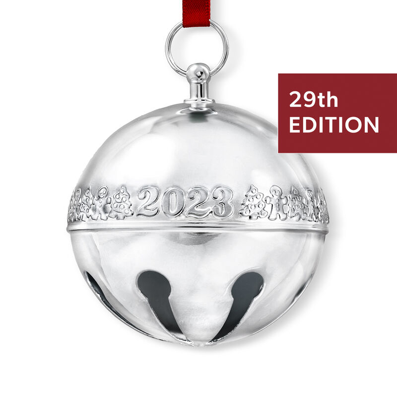 Wallace 2023 Annual Sterling Silver Sleigh Bell Ornament - 29th Edition  image number 0