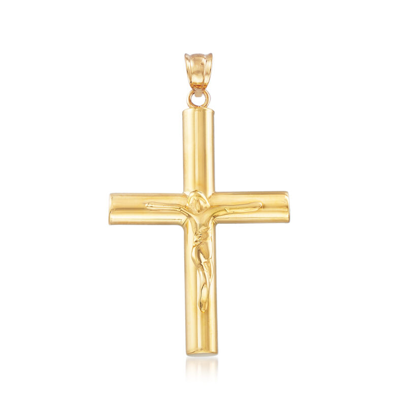 Cross Pendant in 22kt Yellow Gold image number 0