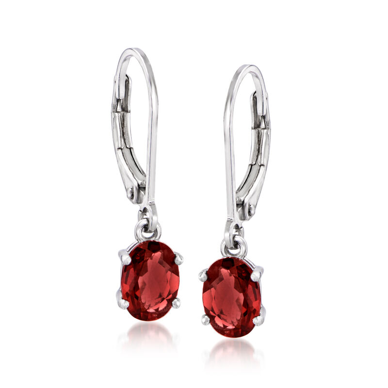 5.00 ct. t.w. Multi-Gemstone Jewelry Set: Four Pairs of Drop Earrings in Sterling Silver image number 2