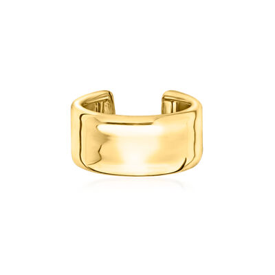 10kt Yellow Gold Single Ear Cuff