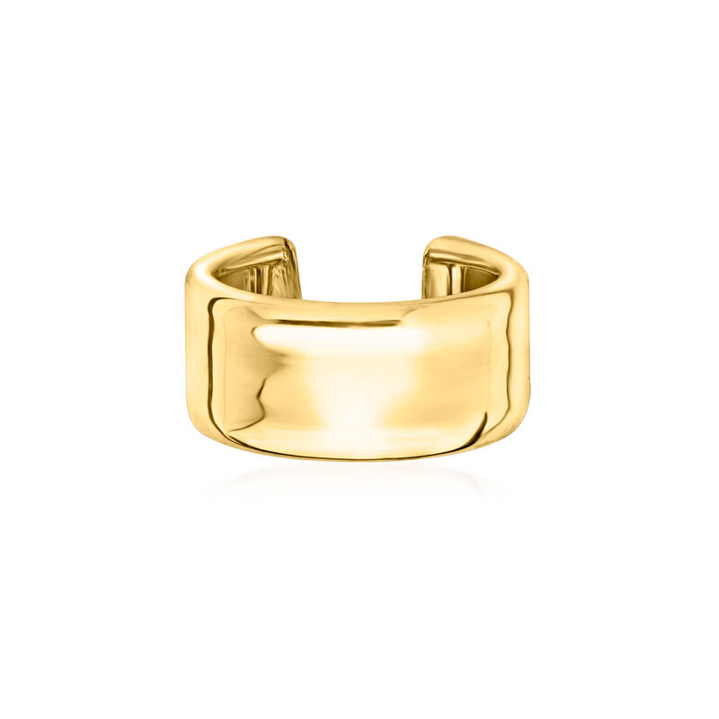 10kt Yellow Gold Single Ear Cuff  image number 0
