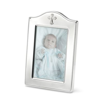 Reed & Barton &quot;Abbey Cross&quot; Silver Plate Frame