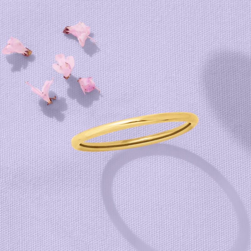 Italian 14kt Yellow Gold Ring image number 3