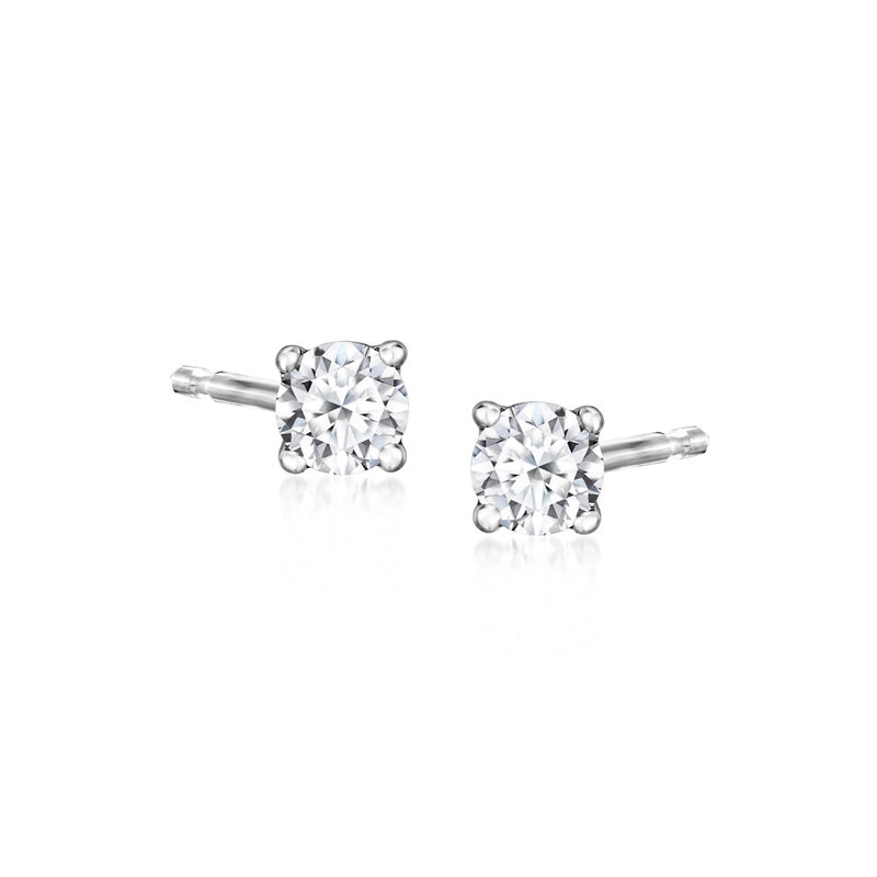 .20 ct. t.w. Lab-Grown Diamond Stud Earrings in 14kt White Gold  image number 0