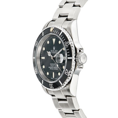 Pre-Owned Rolex Submariner Men's 40mm Automatic Watch in Stainless Steel
