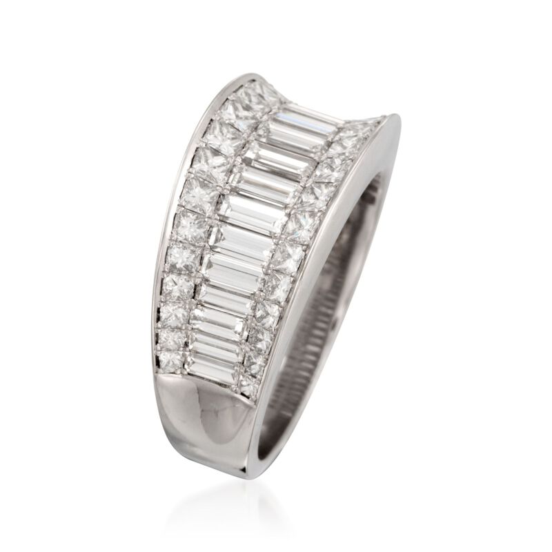 Simon G. 2.92 ct. t.w. Diamond Ring in 18kt White Gold. Size 7 image number 2