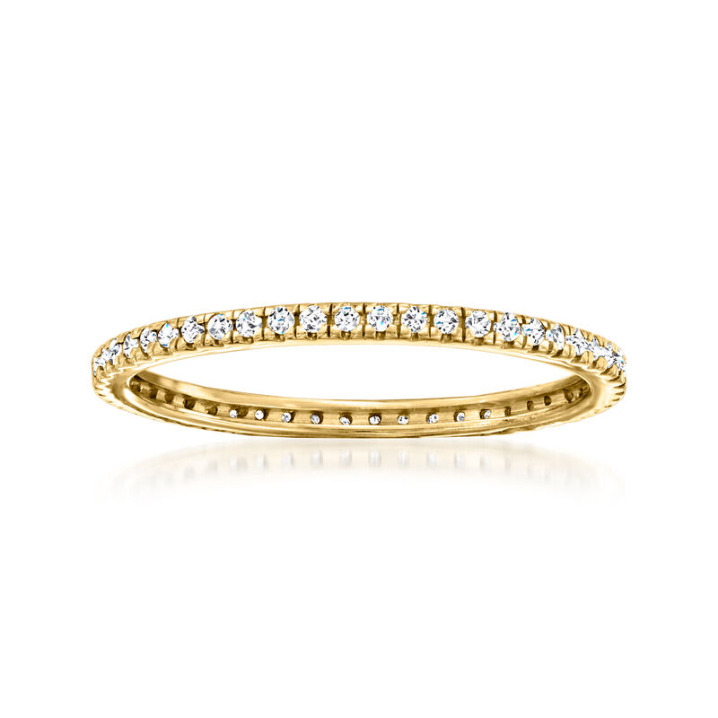 .25 ct. t.w. Diamond Eternity Band in 14kt Yellow Gold image number 0