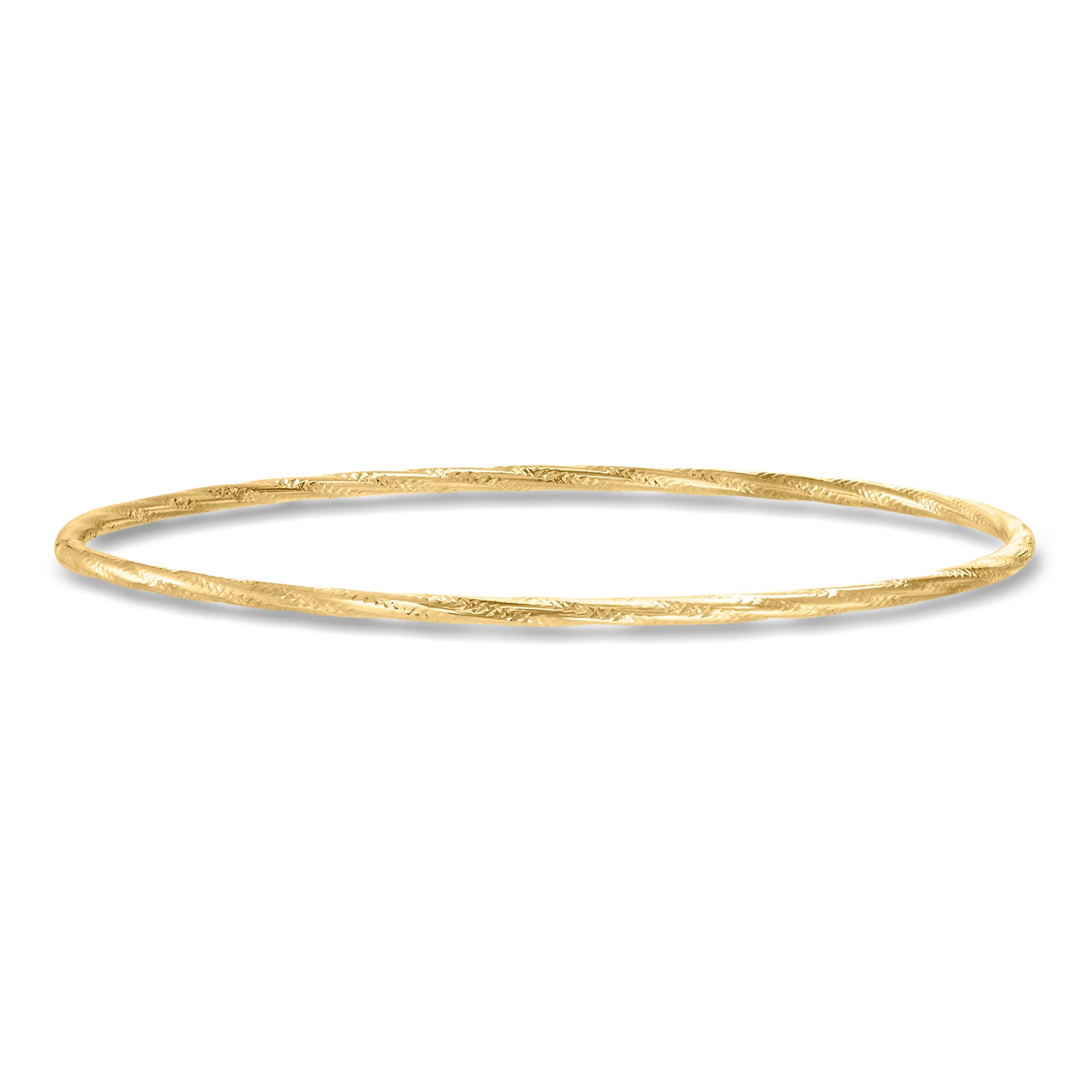 Italian 10kt Yellow Gold Bangle Bracelet | Ross Simons