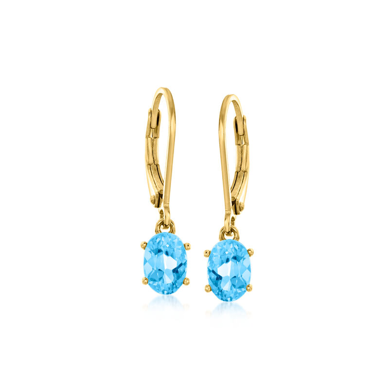 5.00 ct. t.w. Multi-Gemstone Jewelry Set: Four Pairs of Drop Earrings in 18kt Gold Over Sterling  image number 4