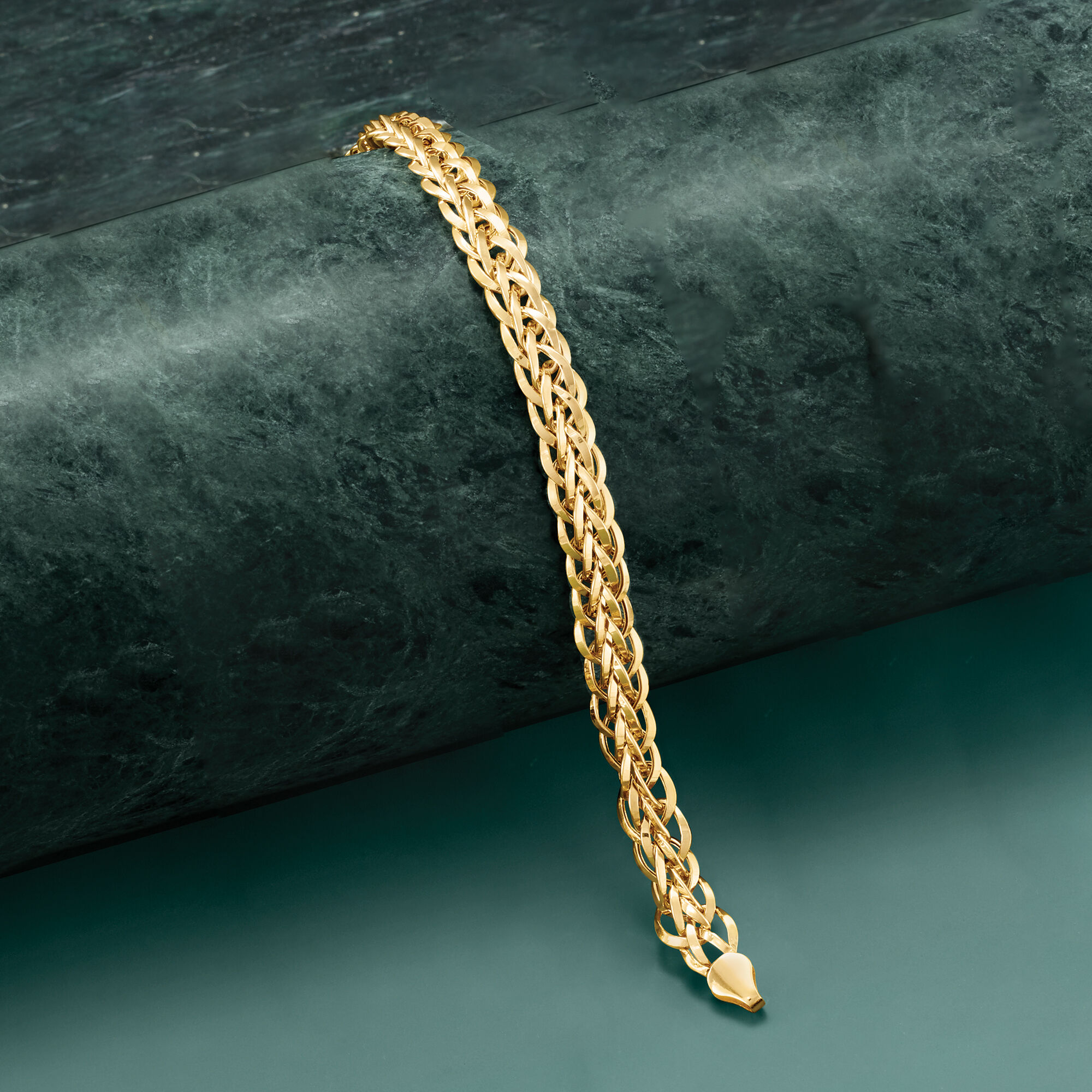 Wheat link bracelet cheap