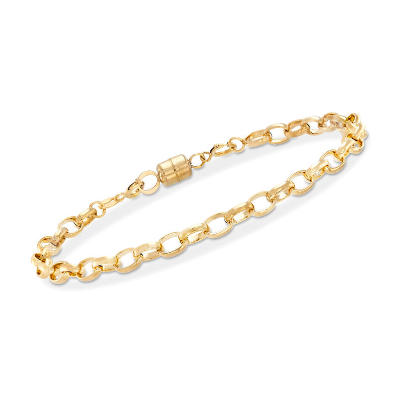 Italian 18kt Yellow Gold Magnetic Clasp Converter image number 3