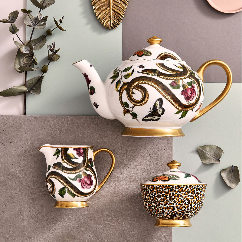 Spode "Creatures of Curiosity" 3-pc. Tea Set image number 11