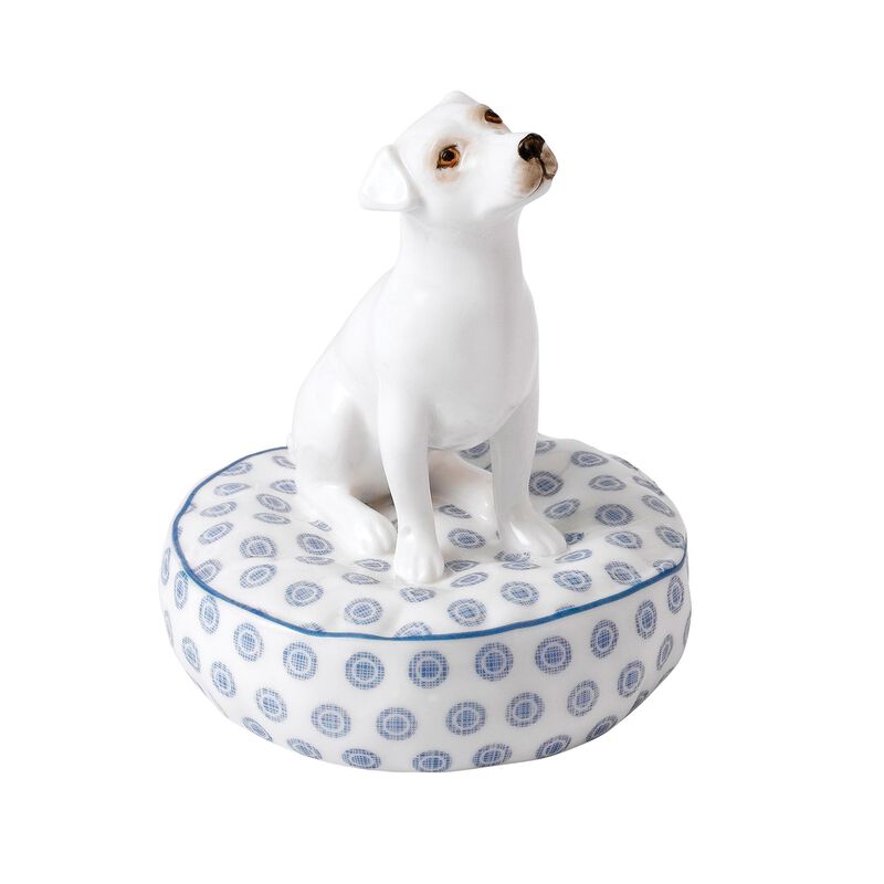 Royal Doulton &quot;Top Dog - Bones&quot; Bone China Jack Russell Figurine image number 0