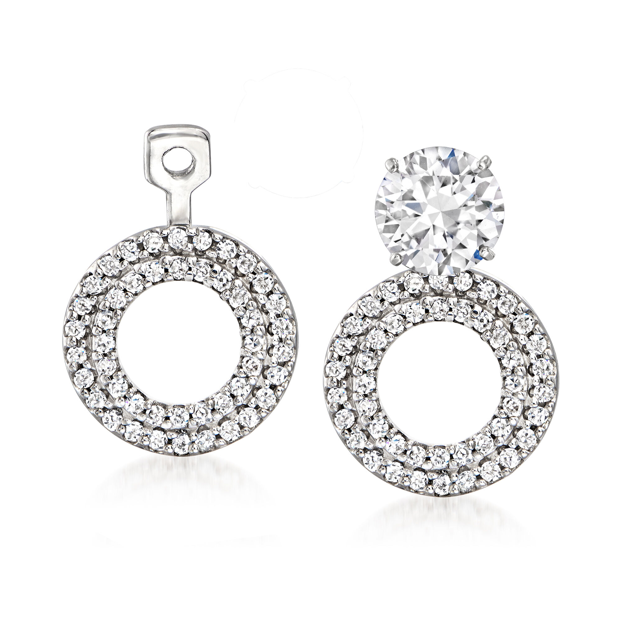イヤリング RAF SIMONS SS21 CIRCLE SINGLE EARRINGS (211-981B_650010082) Raf Simons Circle Single Earring Silver 100% Brass – LOZURI®