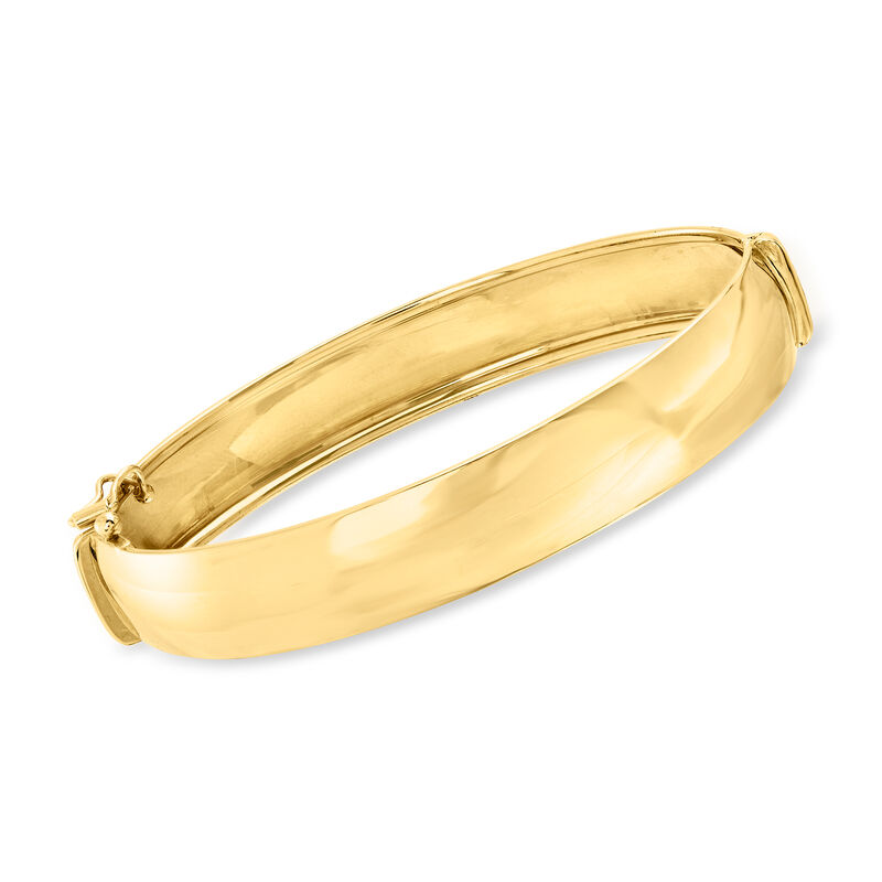 Italian 14kt Yellow Gold Bangle Bracelet image number 0