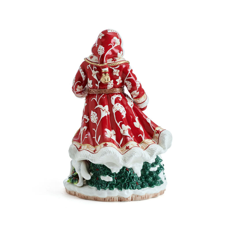Fitz and Floyd Town and Country Santa Earthenware Figurine image number 3