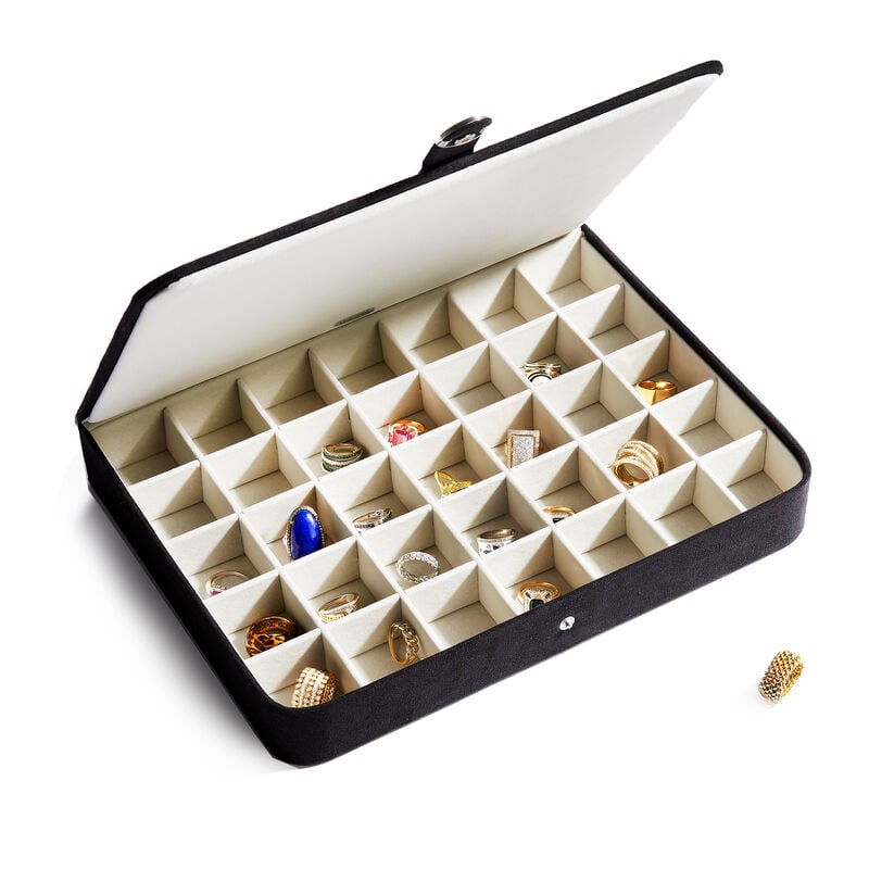 Mele & Co. &quot;Cameron&quot; Black Jewelry Case image number 0