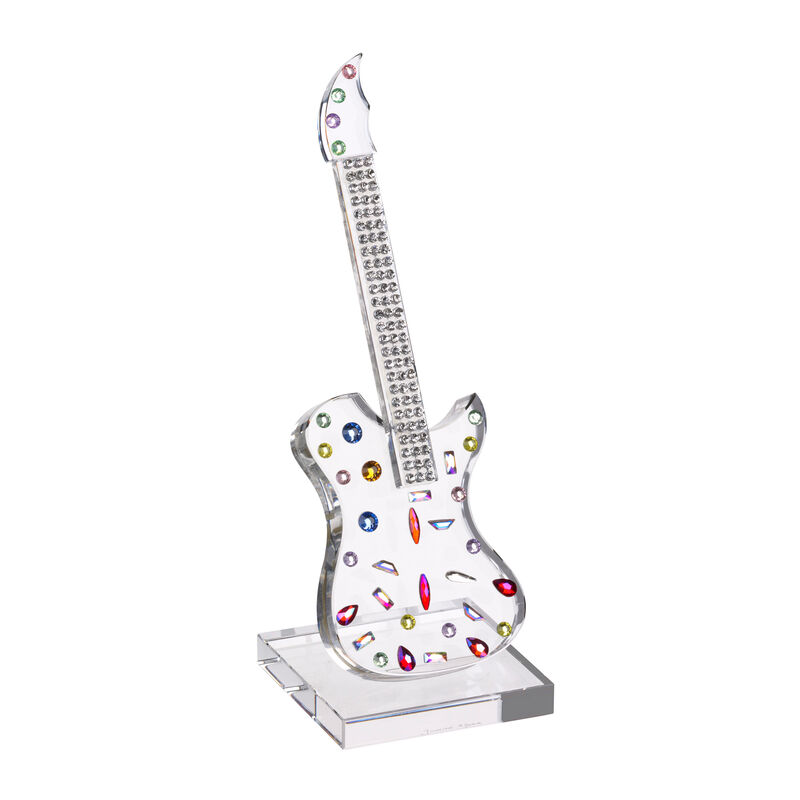 Judith Ripka &quot;Gemstone&quot; Crystal Guitar Figurine image number 0